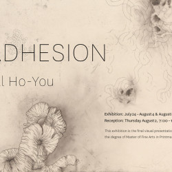 Jill Ho-You Printmaking Thesis Exhibition Poster